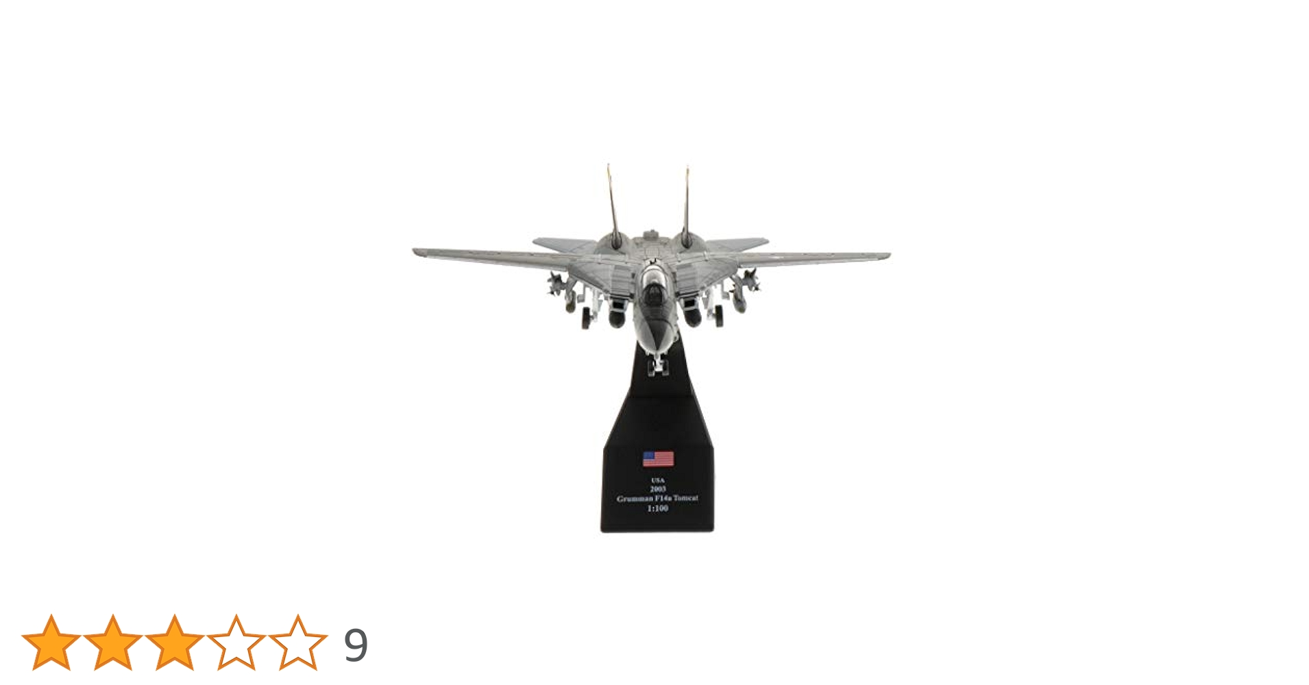 Amazon | Deevoka F-14戦闘機モデル1/100スケールAダイキャスト